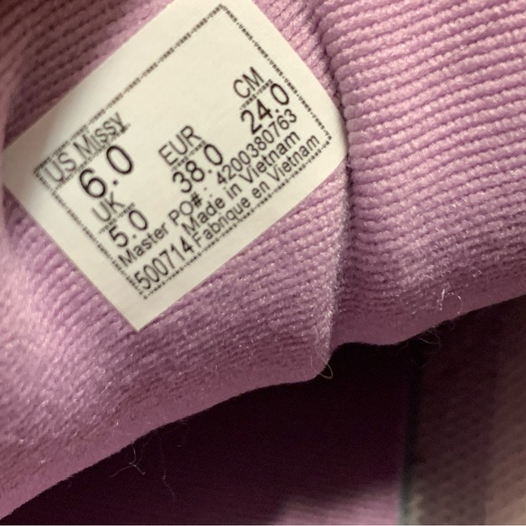 Vans Pink/Lavender and White Women's Sneakers - Picture 10 of 13